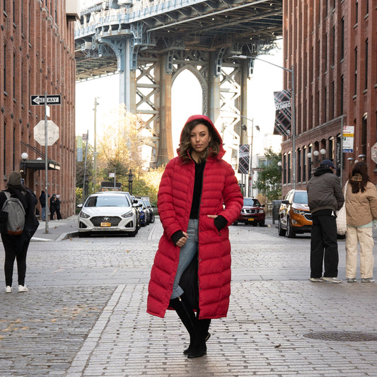 How to Style a Long Winter Coat for a Chic, Slim Look