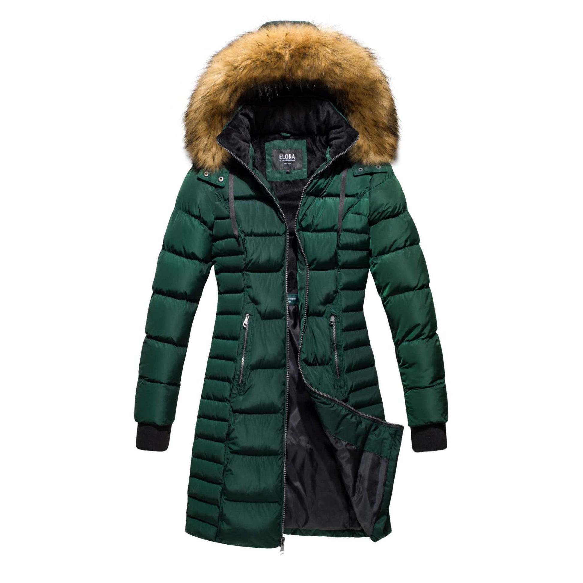 Mid Length Womens Winter Coat